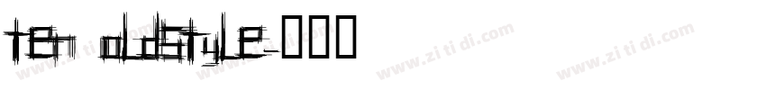 ten oldstyle字体转换